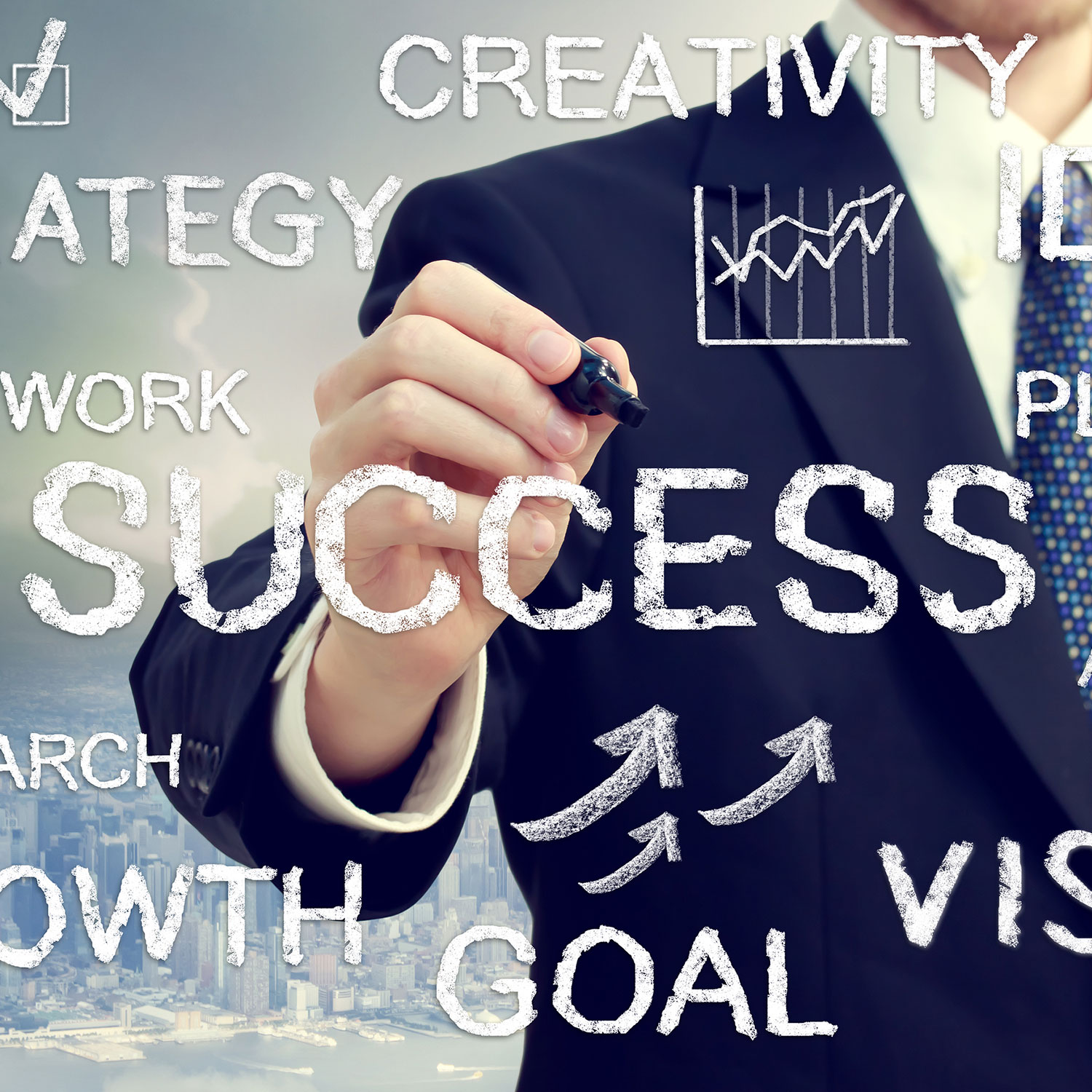 Businessman-Writing-Business